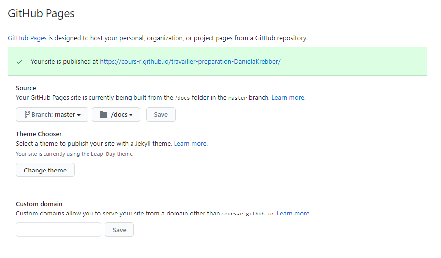 Publish Website
